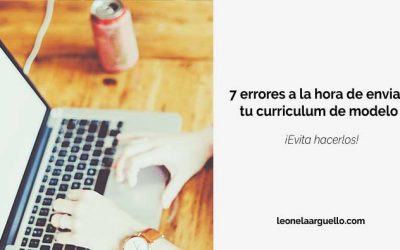 7 errores a la hora de enviar tu curriculum de modelo