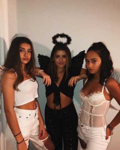 disfraz de halloween de 3 amigas